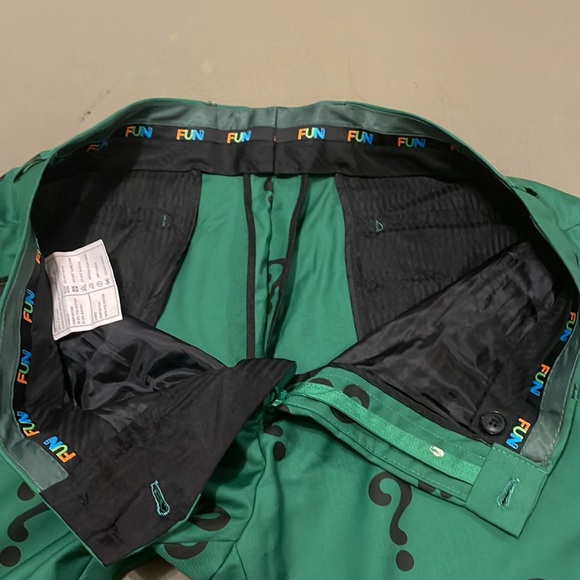 BATMAN FUN FUN  Super Cute  Green color Mens Pants size 34” - Picture 10 of 16